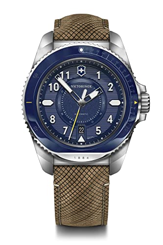 Victorinox Journey 1884 Orologio Da Uomo, Diametro 43 Mm, Con Cinturino Intercambiabile, Prodotto In Svizzera, Automatico, Impermeabile Fino A 200 M,