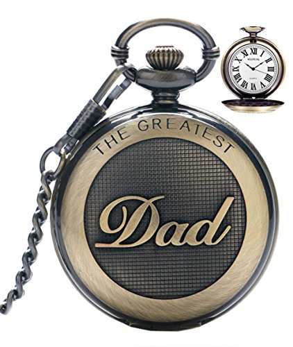 Orologio Da Tasca Da Uomo Al Quarzo Con Catena Da Uomo Orologio Da Taschino Con Pendente Con Numeri Romani Per Giorno Più Grande/Nonno - Vintage Regal