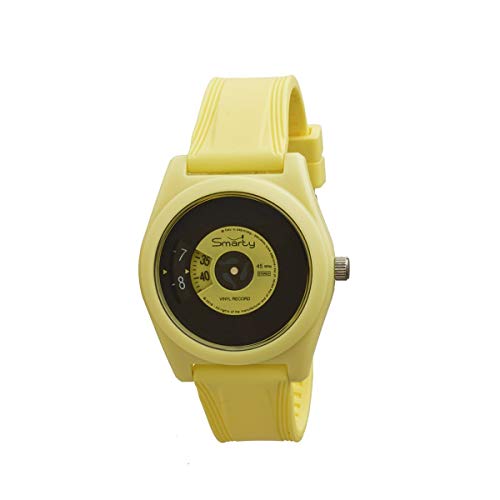 Orologio Unisex Smarty Vinyl In Silicone Giallo Sw045A08