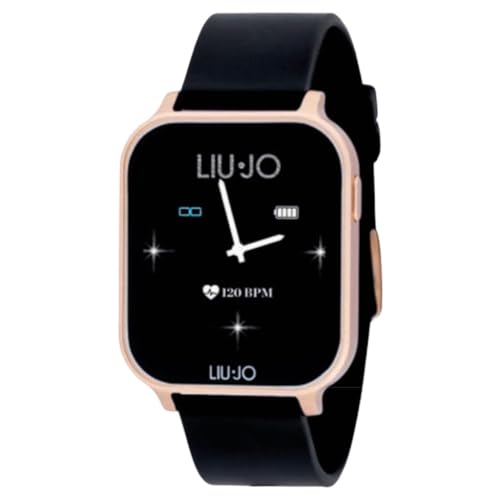 Orologio Unisex Smartwatch Voice Energy Rose Cinturino Nero Liu Jo