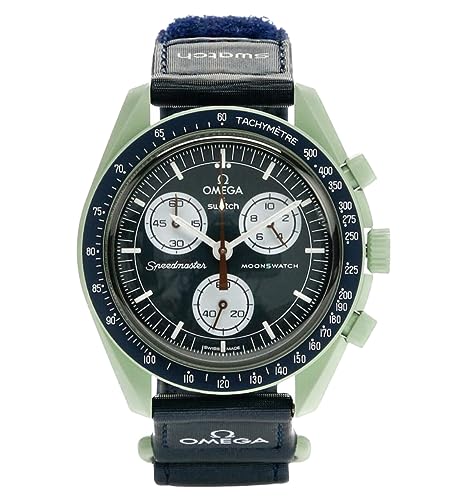 Orologio Da Polso Moonswatch Omega X Swatch Mission To Earth In Bioceramica