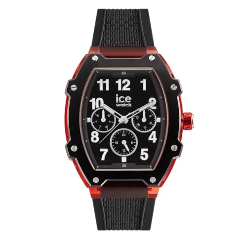 Ice-Watch - Ice Boliday Black Red - Orologio Nero Da Uomocon Cinturino In Silicone - 023316 (Medium)