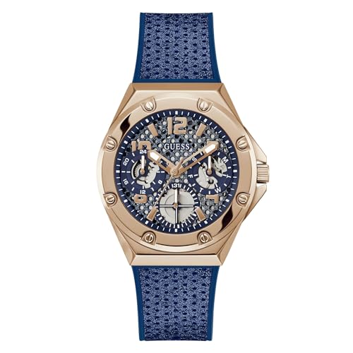 Guess Orologio Analogico Al Quarzo Donna Con Cinturino In Acciaio Inossidabile Gw0620L3