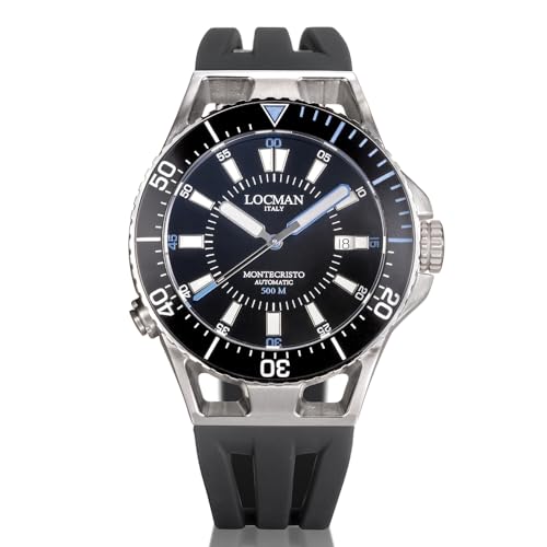 Locman Orologio Accessorio Uomo Montecristo Trendy Cod. 0547A01A-00Bkskskd