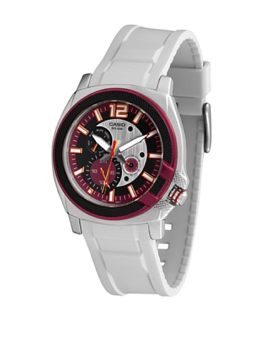Casio Mtp1316B4A1 - Orologio Da Uomo In Caucciù, Colore: Rosso