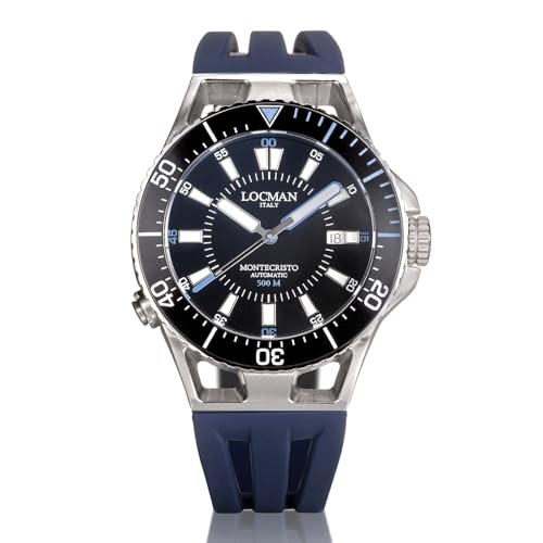 Locman Orologio Accessorio Uomo Montecristo Trendy Cod. 0547A01A-00Bksksbd