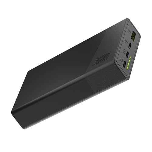 Green Cell Powerbank 20000 Mah 22,5 W Pd Usb C Batteria Esterna Per Cellulare Gc Powerplay20S Caricatore Portatile Power Delivery Funzione Di Ricarica