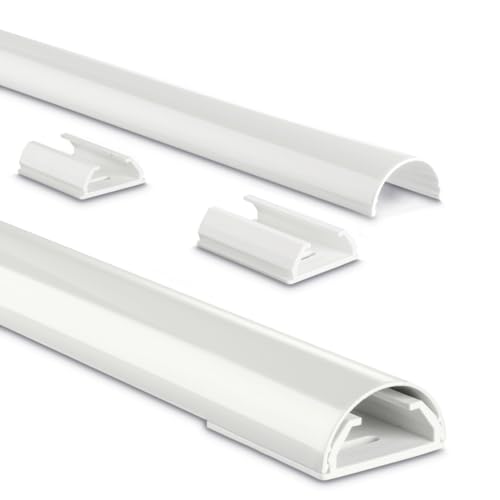 Hama Kabelkanal Alluminio Bianco Starr (L X B X H) 1100 X 33 X 18Mm 1 St. 00220988