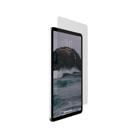 Urban Armor Gear Schermo In Vetro Temperato Per Apple Ipad Air 11 (M2 - 2024) (Doppio Vetro Temperato, Anti-Imairnta, Kit Di Montaggio Incluso, Ultra