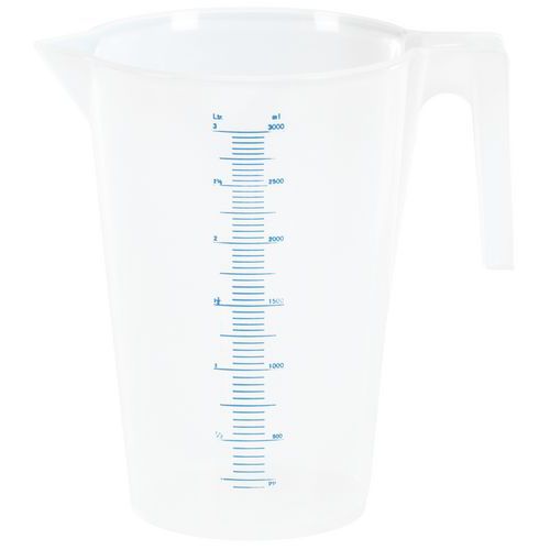 broc pour dosage 3 litres cap.3l