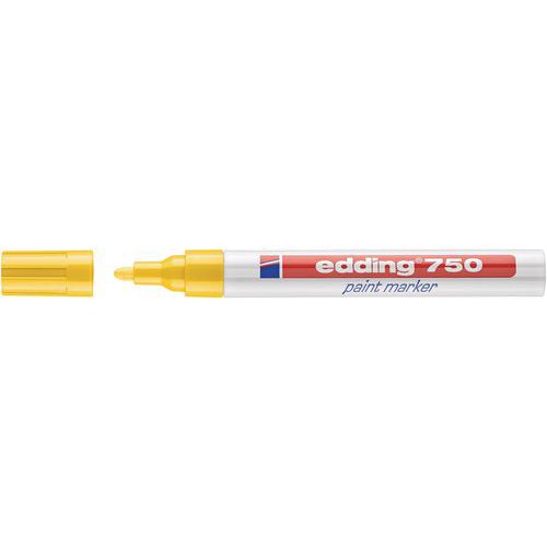Marqueur Peinture E750 Jaune Pointe 2- 4 Mm - Edding