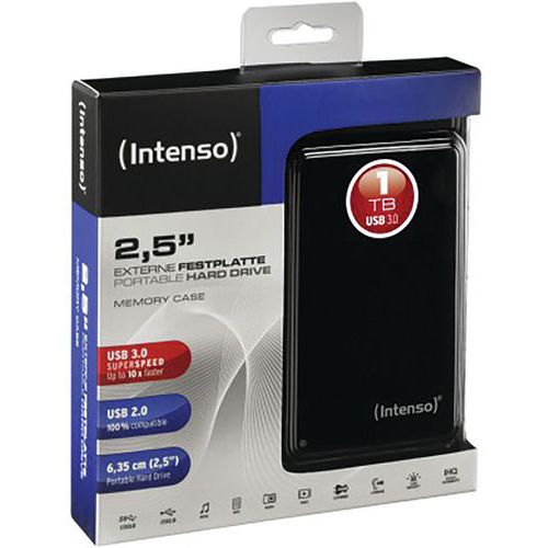 Disque Dur Dd Ext. 2.5'' Intenso - 1to Noir - Intenso