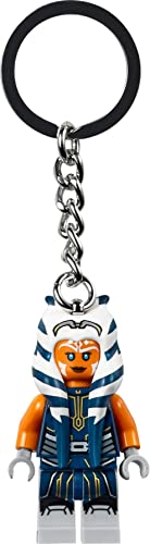 Lego Star Wars Ahsoka Tano Minifigure Portachiavi 854186, Blu, S