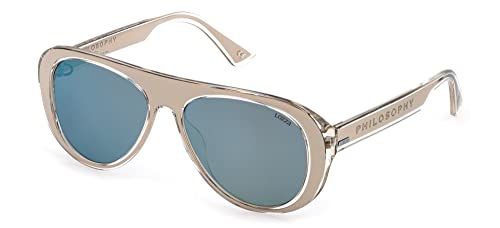 Lozza Sl4255V Sunglasses, Grey/Grey, 56 Unisex