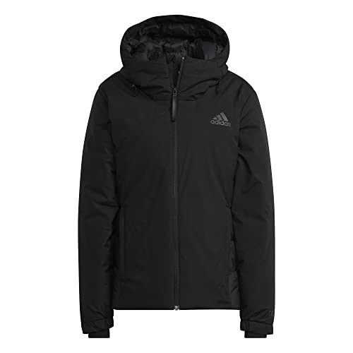 Adidas W Traveer Cr J Giacca (Down), Nero, M Donna