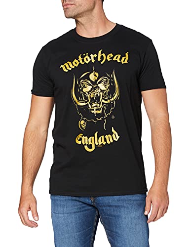 Collectors Mine England Classic Gold Maglietta Da Spiaggia, Nero (Schwarz (Schwarz), M Uomo