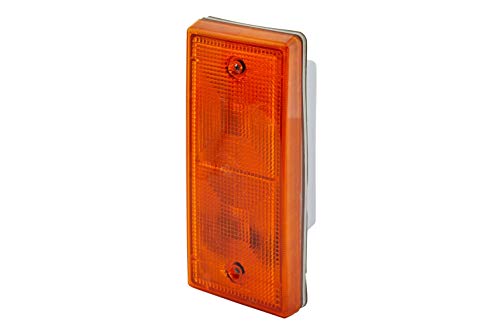 Hella Indicatore Direzione - Alogeno - 24V - Montaggio, Interno - Colore Diffusore Luce: Giallo - Spina: Spina Piatta - Dx/Posteriore/Sx - Quantità: 1