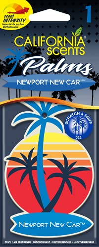 Ac Cs Ambientador Coche Palmera Papel 1Ud Coche Nuevo
