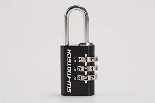Sw-Motech Lock For Motorcycle Luggage Black. Combination Lock.