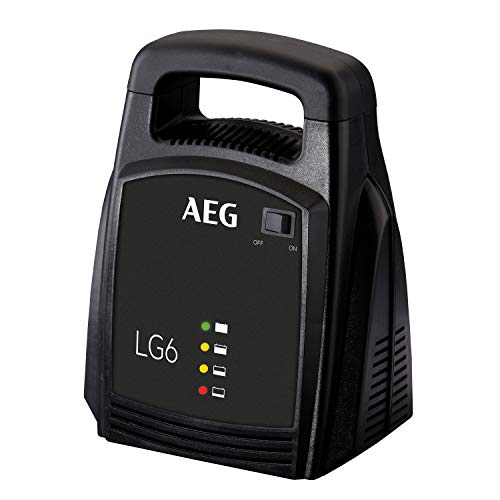 Aeg Automotive 10269 - Caricabatterie Per Lg 6 (12 Volt, 6 Ampere, Display A Led)