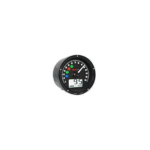 D75 Speedometer Bk 0-240 Kmh
