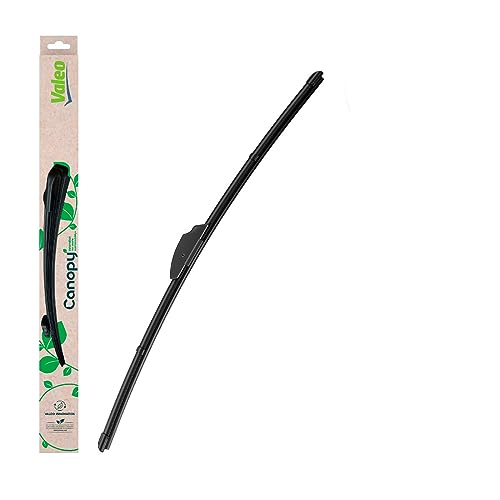 Valeo Canopy, Can11, Spazzola Tergicristallo Flat Blade Realizzata Con Materiali Naturali E Riciclati, Anteriore, Lunghezza 600Mm, 1 Spazzola Tergicri
