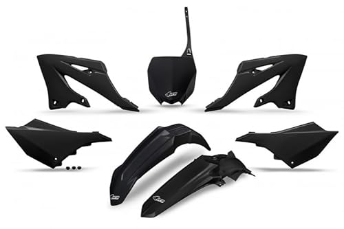 Ufo Plast Kit Nero Yamaha Yz 125 2022-2024