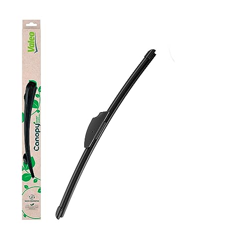 Valeo Canopy, Can06, Spazzola Tergicristallo Flat Blade Realizzata Con Materiali Naturali E Riciclati, Anteriore, Lunghezza 450Mm, 1 Spazzola Tergicri