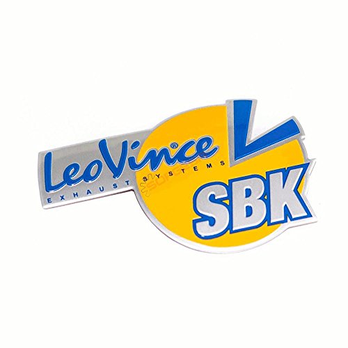 Adesivo/Emblema Leovince Sbk/Adesivi In Alluminio