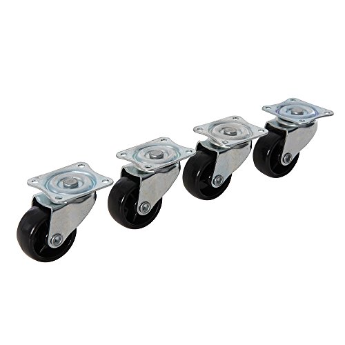 Fixman 156197 Light Duty Swivel Casters,Set Of 4