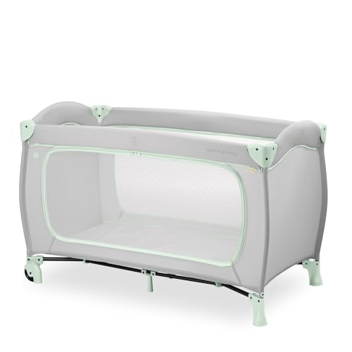 Hauck Lettino Da Viaggio Sleep N Play Go Plus - Culla Neonato Fino A 15Kg - Letto Pieghevole 120X60, Borsa Inclusa, Ampia Apertura - Box Bambini Compa