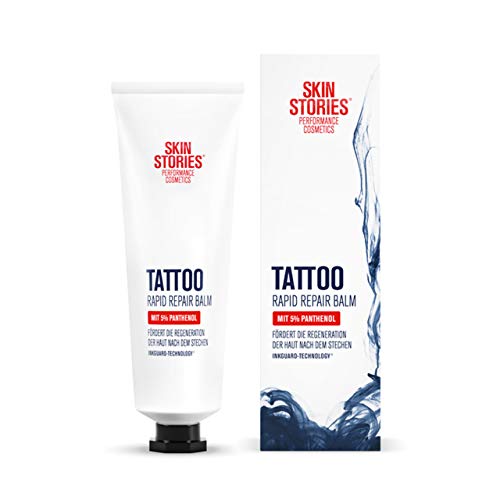 Skin Stories Rapid Repair Balm (1 X 50 Ml), Crema Dopo Tatuaggio Lenitiva Con Pantenolo, Cura Dopo Tatuaggi Per Promuovere La Pioggia A Partire Dal Qu