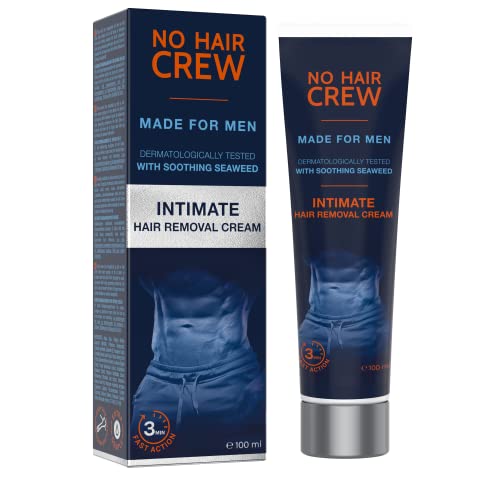 No Hair Crew Crema Depilatoria Intime Di Prima Qualità – Per Uomo 100 Ml