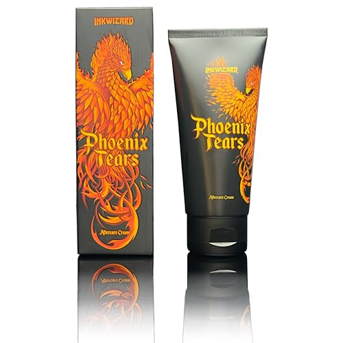 Phoenix Tears Crema Post Tatuaggio, Crema Curativa Per La Pelle, Esaltatore Di Colore Del Tatuaggio, Doposole, Pantenolo Crema, Idratante Per Il Corpo