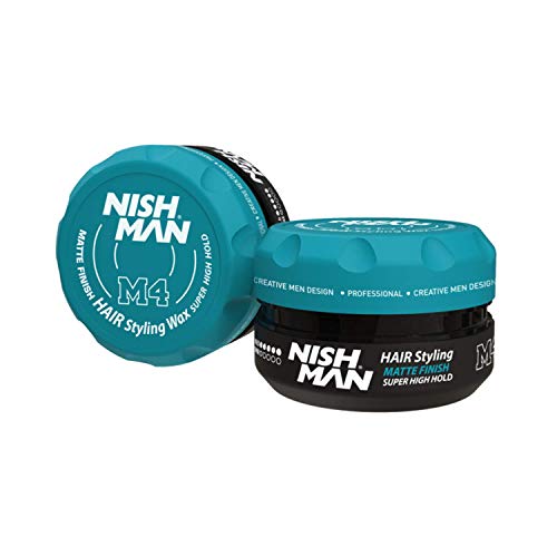 Nishman M4 Hair Styling Wax Super High Hold 100Ml