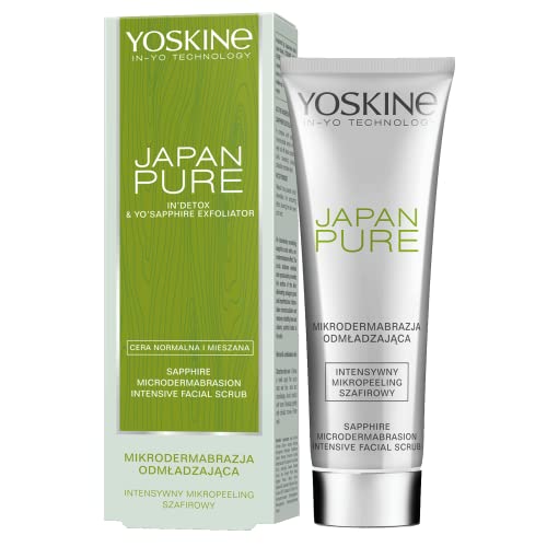 Yoskine Japan Pure Sapphire Microdermoabrasion Intensive Face Scrub