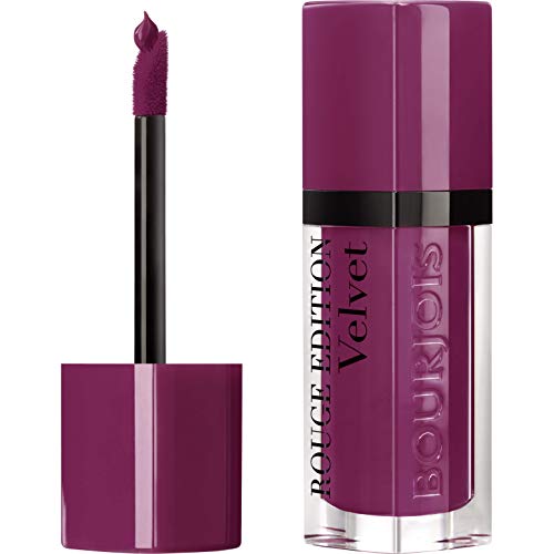 Bourjois - Rouge Edition Velvet - Rossetto Opaco Liquido Modulabile A Lunga Tenuta - 014 Plum Plum Girl - 2.4 G