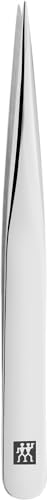 Zwilling Pinzette Per Sopracciglia In Acciaio Inox Con Punta Di Precisione In Acciaio Inox, Argento