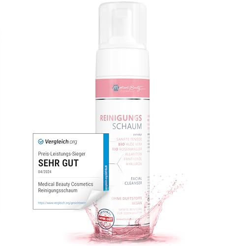 Medical Beauty - Schiuma Detergente Con Acqua Di Rose Biologiche