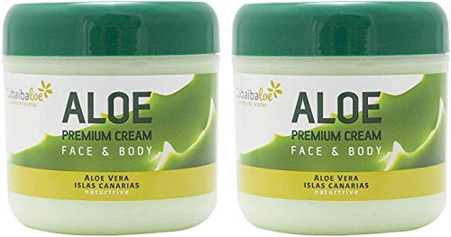Tabaiba Crema Aloe Vera Tabaiba - 2 Creme Premium All’Aloe Premium Per Viso E Corpo