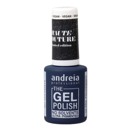 Andreia Smalto Per Unghie In Gel Haute Couture Nero Ha1