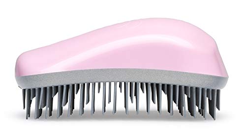 Dessata - Spazzola Districante Per Capelli, Colore: Rosa-Argento