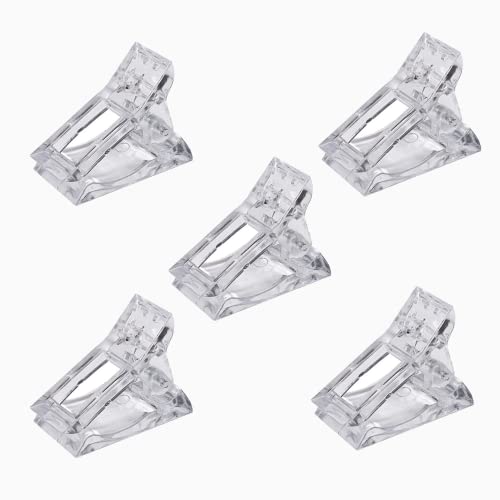 Trasparente Clip Di Punte Per Unghie, Clip Trasparenti Per Tip Per Unghie In Polygel, Clip Per Pizzicare Le Unghie, Pinze Per Estensioni