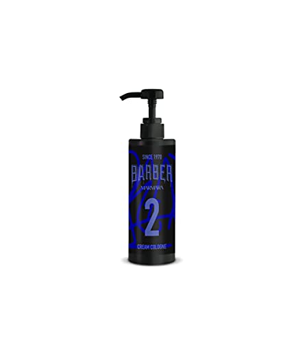 Barber Marmara No.2 After Shave Balm Men - Cream Cologne Men - 400Ml - Gel Dopobarba Uomo - Dopobarba - Nutre E Rinfresca - Contro Il Fuoco Della Rasa