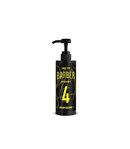 Barber Marmara No.4 After Shave Balm Men - Cream Cologne Men - 400Ml - Gel Dopobarba Uomo - Dopobarba - Nutre E Rinfresca - Contro Il Fuoco Della Rasa
