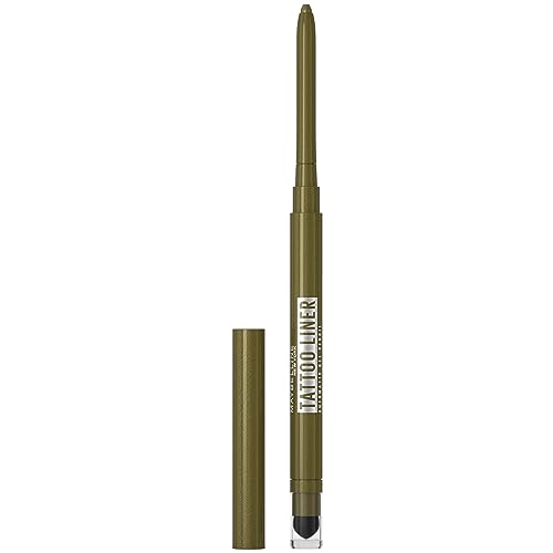 Maybelline New York Matita Occhi In Gel Sfumabile, Effetto Smokey Eyes, Tenuta Fino A 36H, Formula Waterproof A Prova Di Sbavature, Tattoo Liner Autom