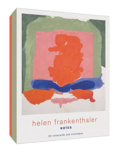 Helen Frankenthaler Notes: 20 Notecards And Envelopes