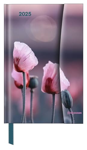 Flowers 2025 - Diary - Buchkalender - Taschenkalender - 10X15: Magneto Diary