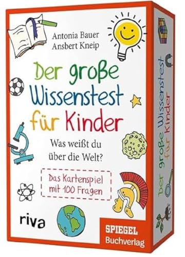 Der Große Wissenstest Für Kinder - Was Weißt Du Über Die Welt?: Das Kartenspiel Mit 100 Fragen