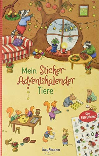 Mein Sticker-Adventskalender: Tiere
